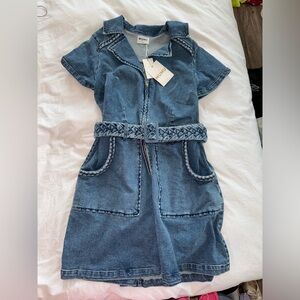 Show Me Your Mumu Outlaw denim dress in Tide